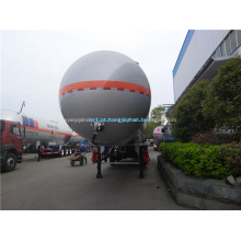 Semi-tanque de alumínio para transporte de óleo